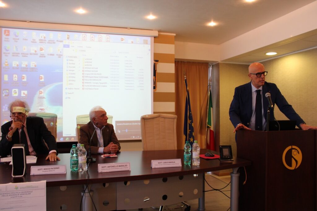 Potenza convegno su anomalie vascolari anomalie