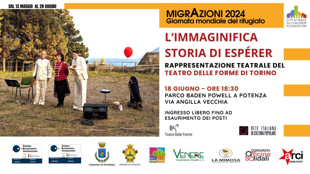 Arriva a Potenza L’immaginifica storia di Espérer 18 giugno potenza
