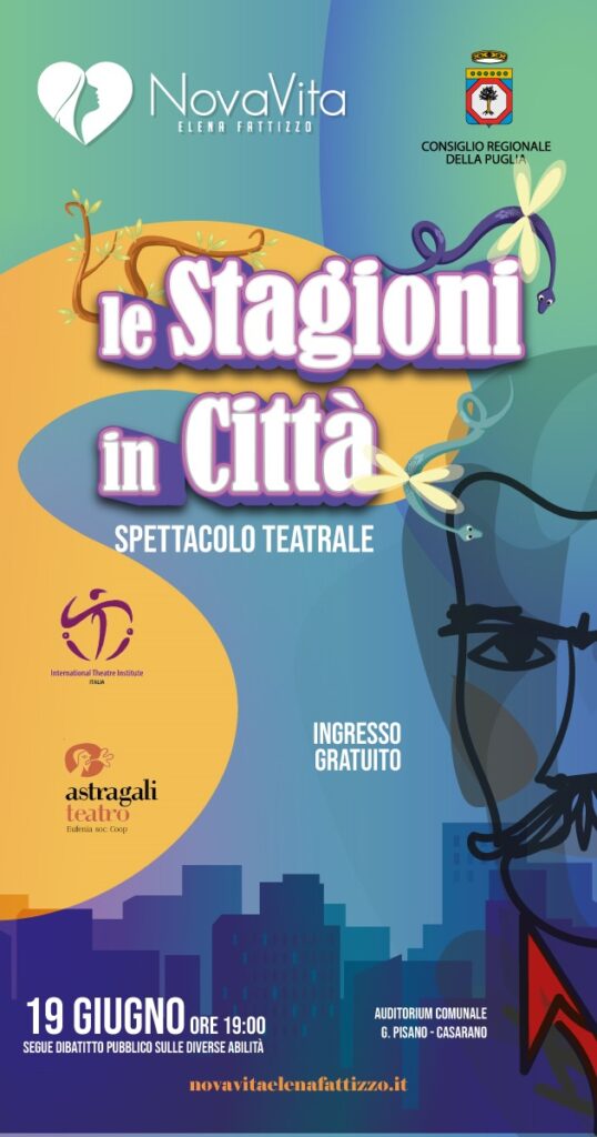 “Le stagioni in città”, in scena lo spettacolo che coinvolge i diversamente abili spettacolo