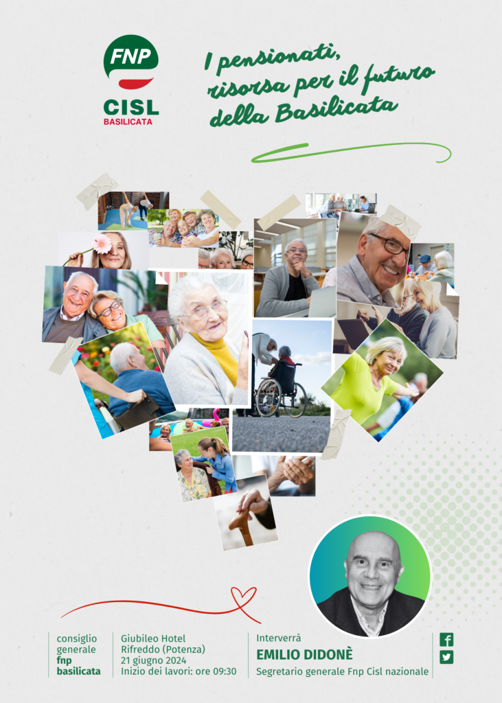 Venerdì 21 giugno a Rifreddo riunione del Consiglio generale della Fnp Cisl con il leader nazionale Didonè riunione