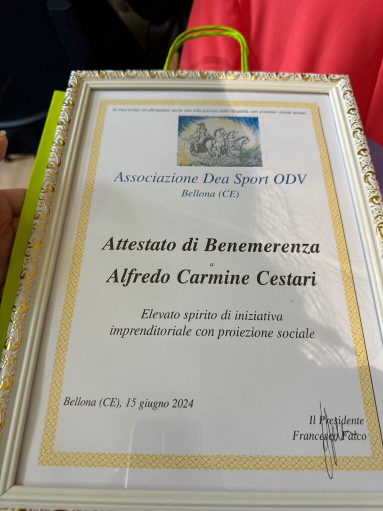 Al presidente ItalAfrica Alfredo Cestari il Premio XXIII edizione Ambiente, Cultura, Legalità presidente,cultura,ambiente