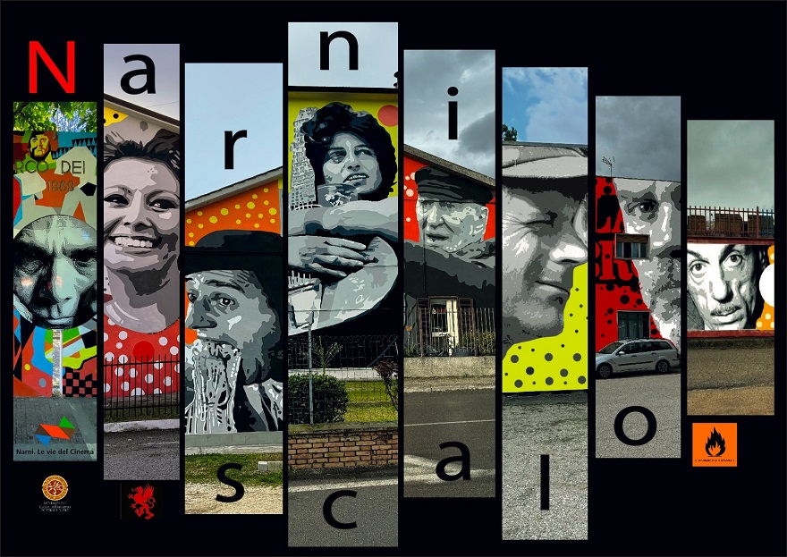 Narni Scalo diventa un museo a cielo aperto con murales da record e rafforza l’identità museo