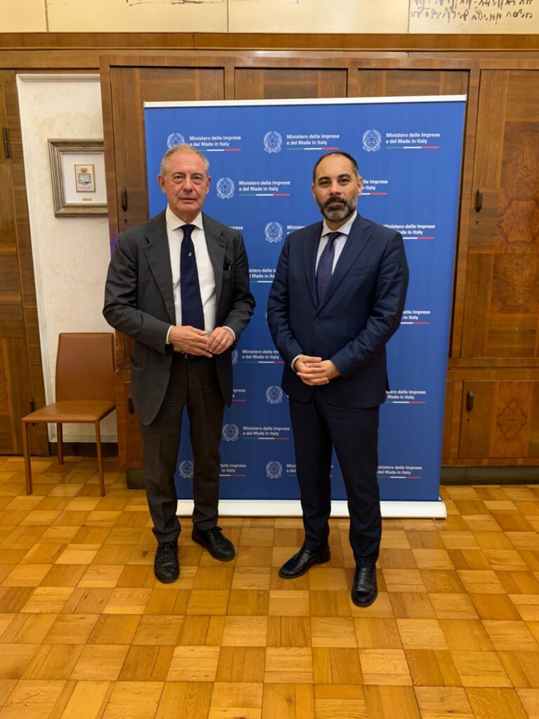 INCONTRO DEL SINDACO CON IL MINISTRO URSO ministro