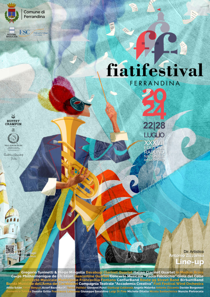 Fiati Festival Ferrandina 2024, dal 22 al 28 luglio un viaggio musicale nelle “Contaminazioni” festival