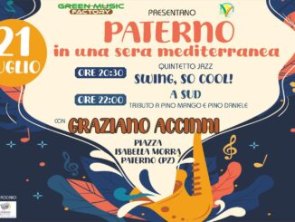 Paterno in una ‘Sera mediterranea’.