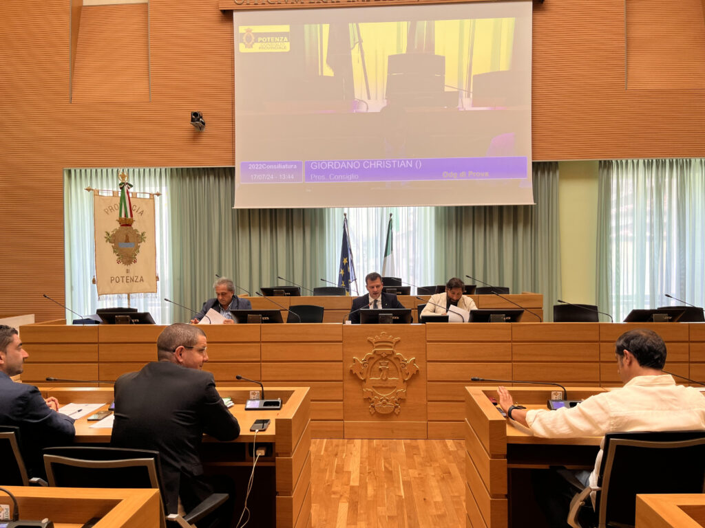 CONSIGLIO PROVINCIALE DI POTENZA: APPROVATO IL RENDICONTO DI GESTIONE DELL’ESERCIZIO FINANZIARIO 2023 consiglio