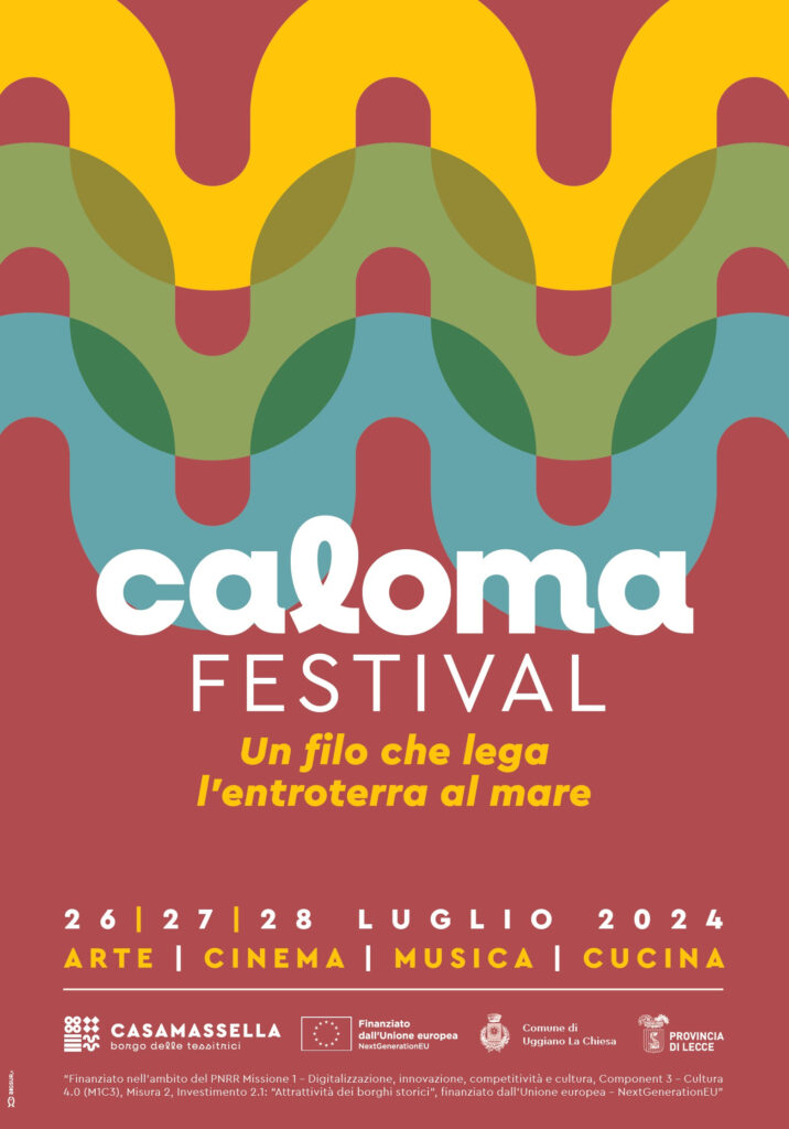 A CASAMASSELLA LA PRIMA EDIZIONE DEL “CALOMA FESTIVAL”: DOMANI A PALAZZO ADORNO LA PRESENTAZIONE