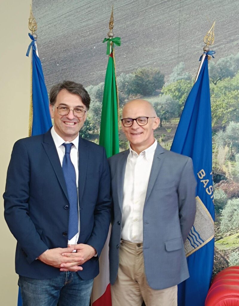 Cicala accoglie il nuovo direttore generale Restaino cicala