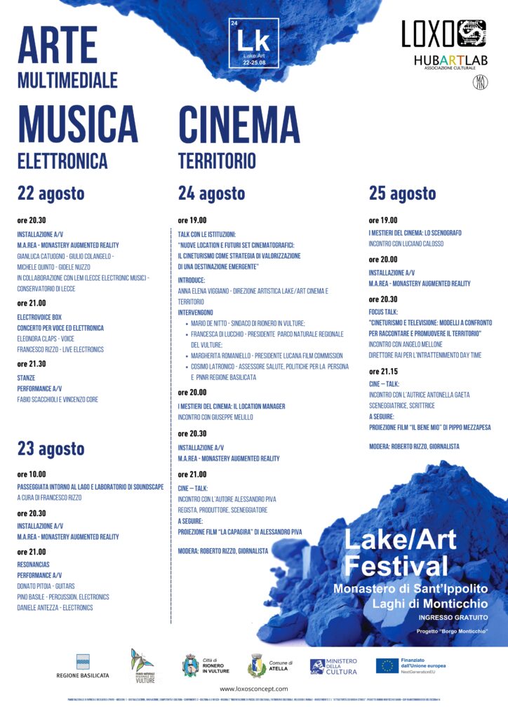 Lake/Art: il Festival di arte contemporanea per la rigenerazione di “Borgo Monticchio” monticchio