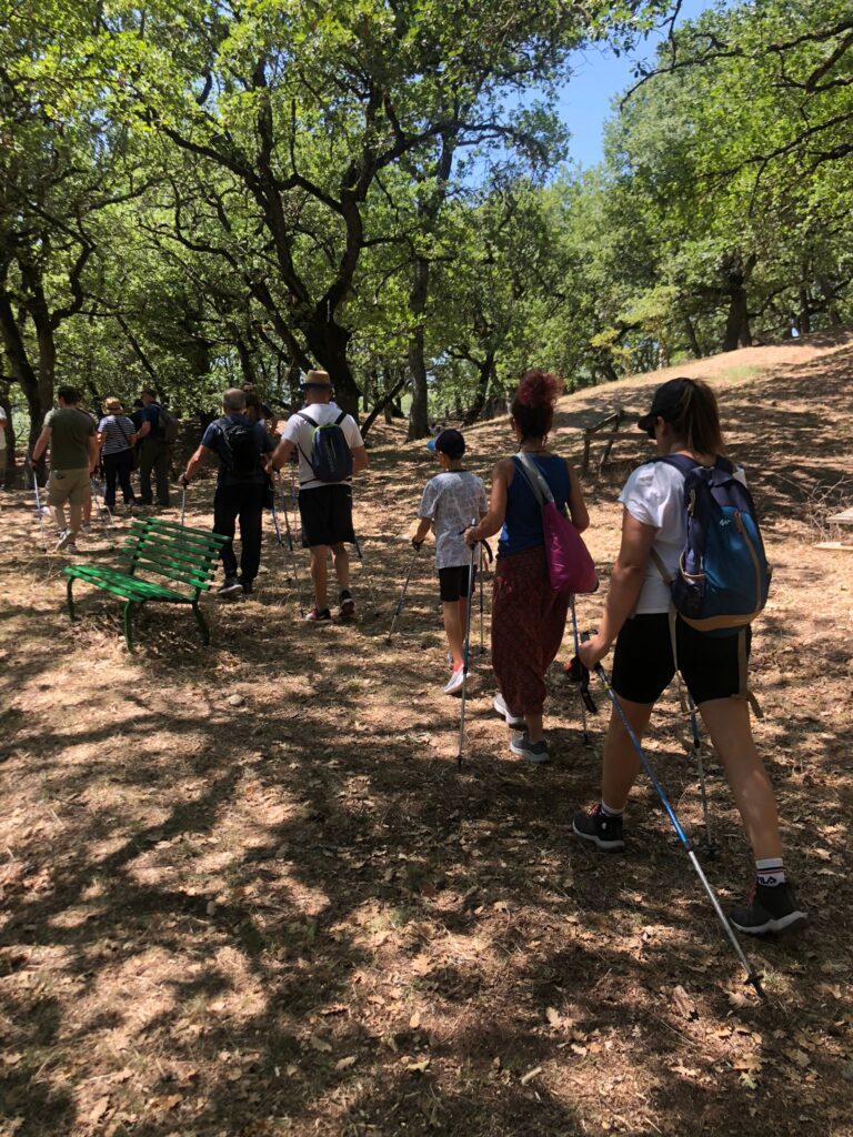 Il Nordic Walking tra le attività più apprezzate nel Parco della Grancia attivita,parco