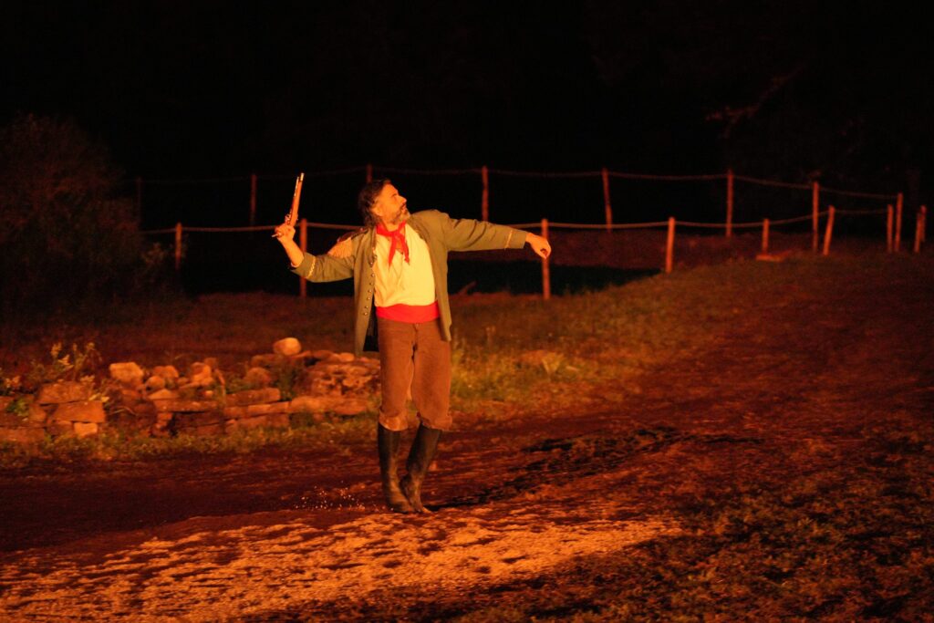 I 200 figuranti vero motore del cinespettacolo “La storia bandita” nel Parco della Grancia a Brindisi Montagna figuranti,montagna,parco,motore