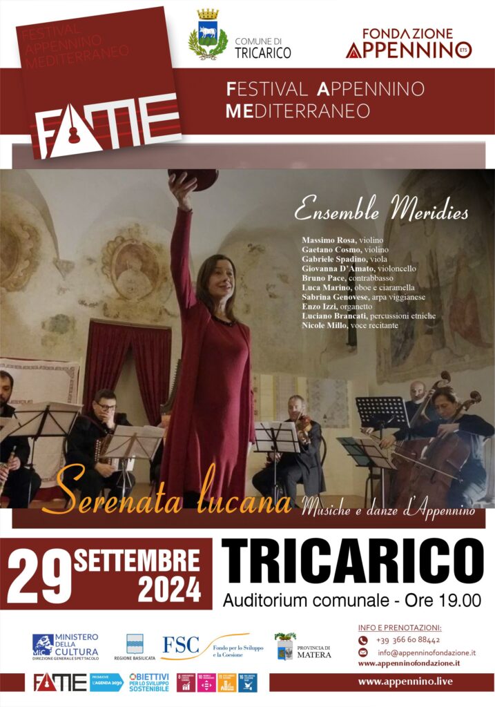 l F.A.Me. a Valsinni e Tricarico con Renanera ed Ensemble Meridies tricarico