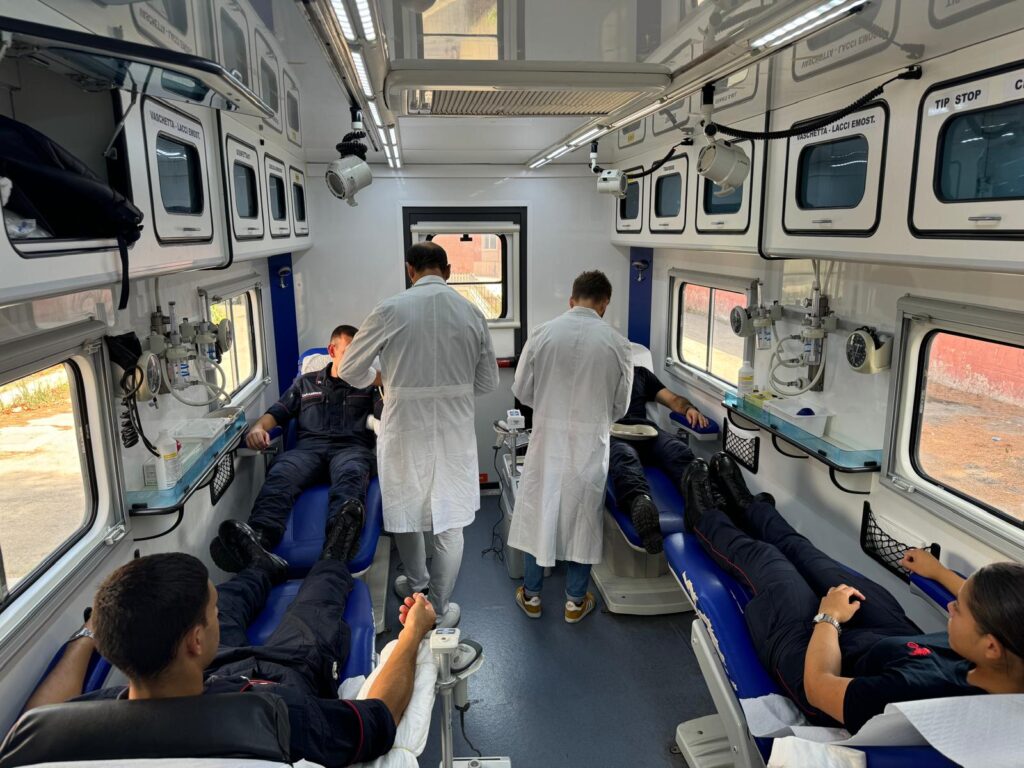 Taranto, 09 settembre 2024 – Donazione del sangue: in campo Marina Militare e Carabinieri marina