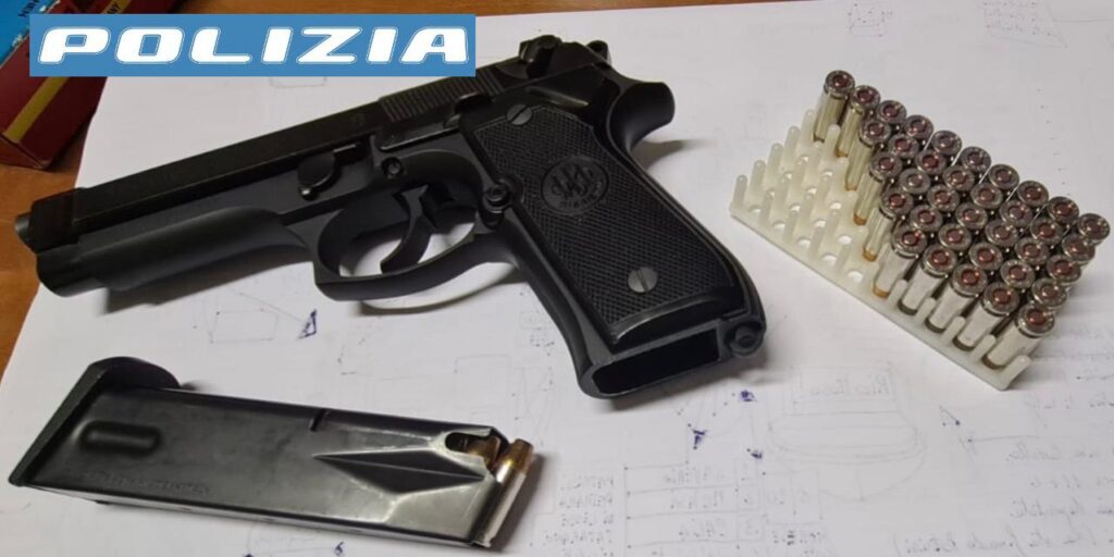 Matera, arrestato dalla Polizia di Stato per stalking, lesioni personali aggravate e porto abusivo di armi un 57enne dopo aver minacciato con una pistola la compagna polizia di stato,pistola