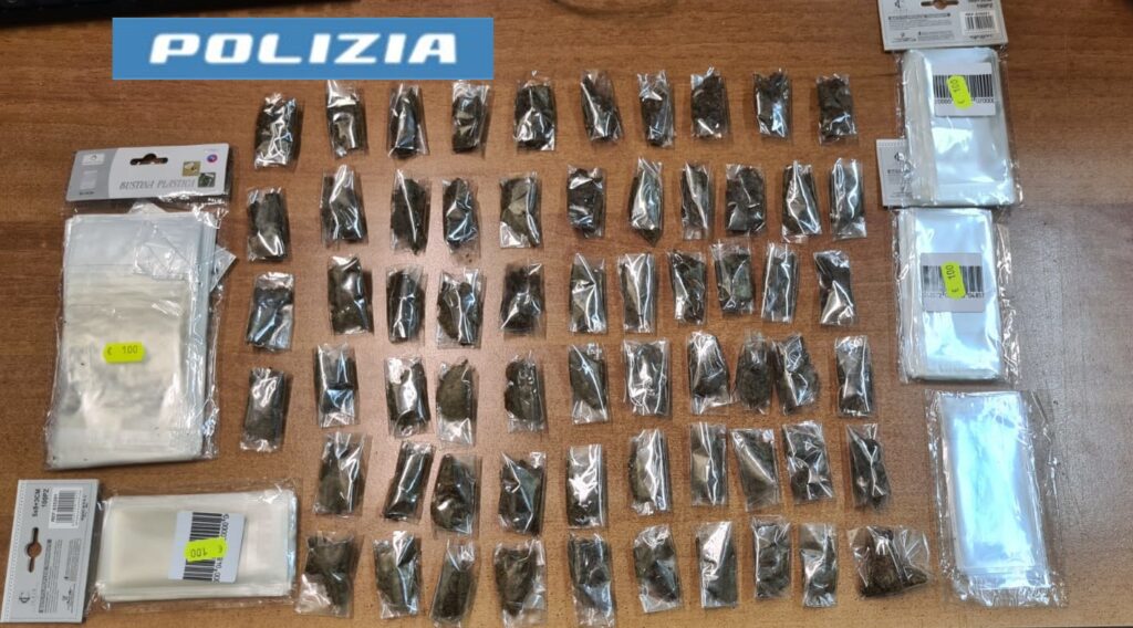 Matera, la Polizia di Stato arresta un uomo per detenzione ai fini di spaccio di sostanze stupefacenti