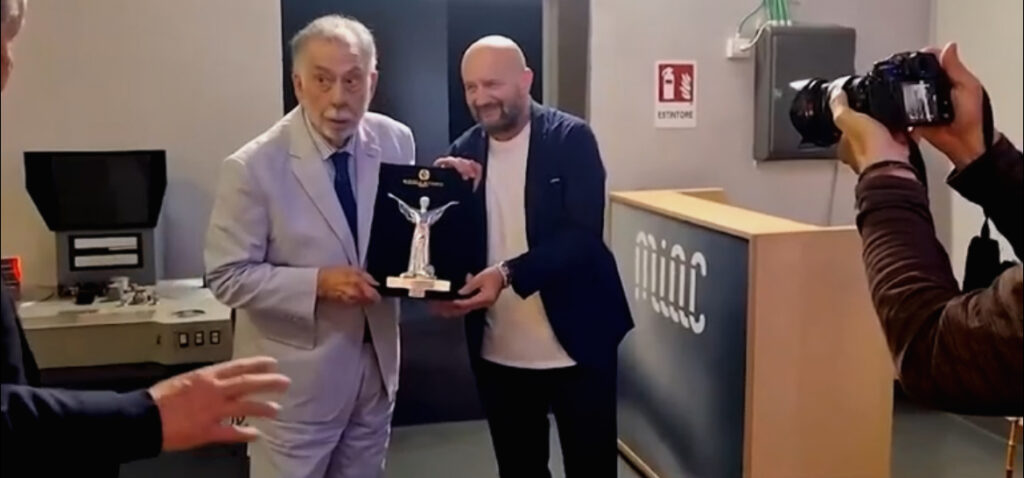 Marateale: premio alla carriera a Francis Ford Coppola