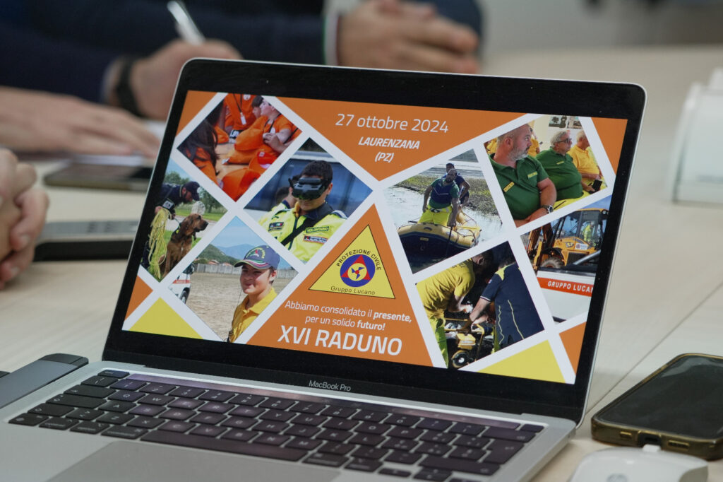 Protezione Civile, Presentazione XVI Raduno Gruppo Lucano