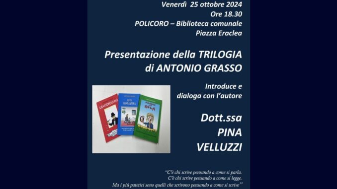 Locandina incontro - Policoro
