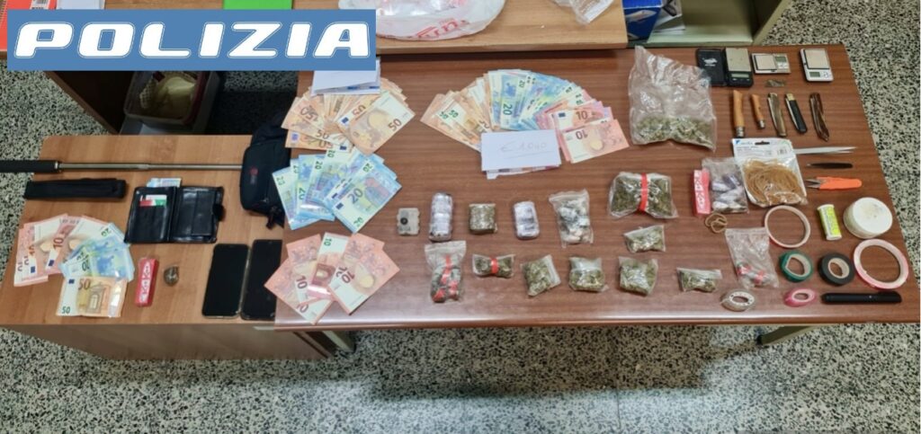 La Polizia di Stato di Matera sequestra 600 gr tra hashish e marijuana e arresta un 32enne materano.