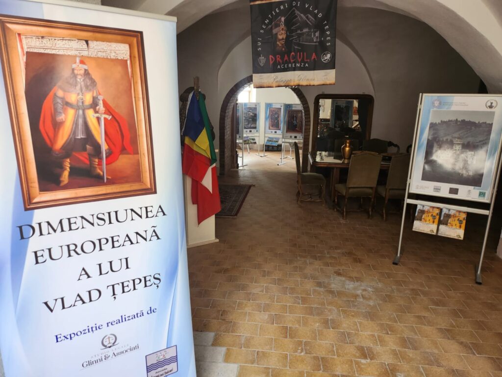 Progetto “Dimensione Europea di Vlad Tepes (Dracula)”: ad Acerenza delegazione romena e prima del docu-film "Vampiro Per Caso, La Vera Storia Di Dracula" Dracula
