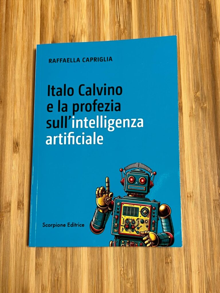 Lions Grottaglie presentazione libro "Italo Calvino e la profezia sull'intelligenza artificiale" di Raffaella Capriglia