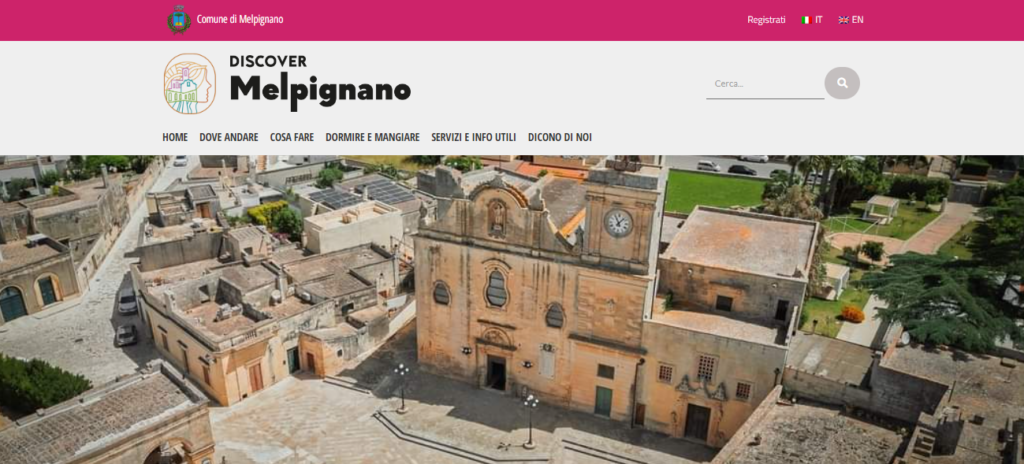 Melpignano_ nasce discovermelpignano.it il Portale Turistico del Comune della Grecìa Salentina che punta sull'inclusività portale,comune