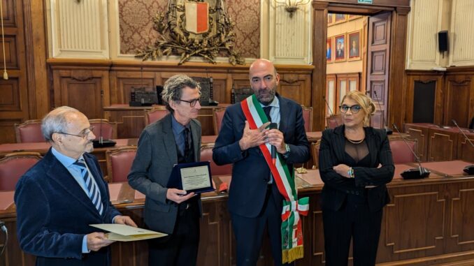 08-11-24 stamattina la cerimonia organizzata dall’amministrazione comunale per il 50 anni dell’Anonima GR