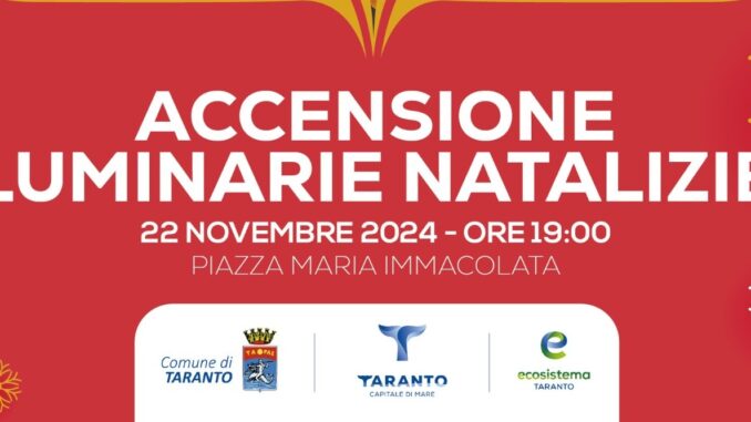 ACCENSIONE LUMINARIE