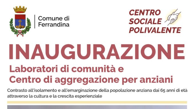 Centro Polivalente- manifesto
