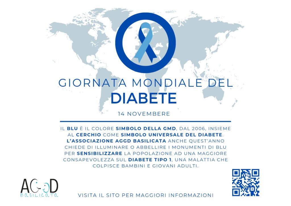 Giornata Mondiale Diabete, 14 novembre - Le iniziative di AGGD Basilicata