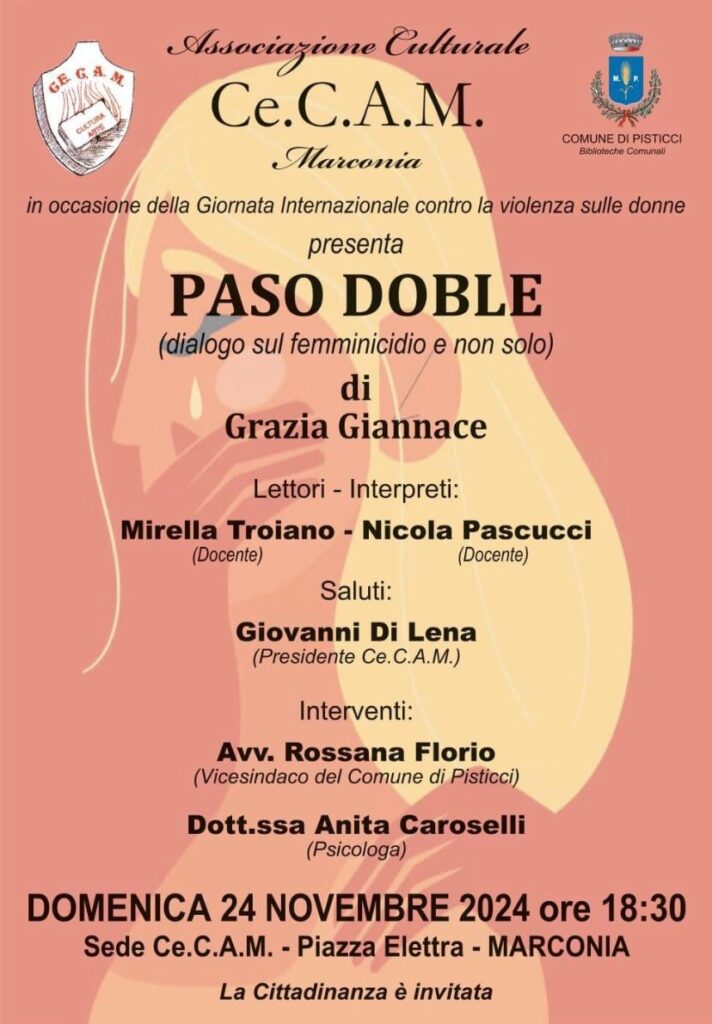 Marconia: "Paso Doble", un dialogo sulla giustizia