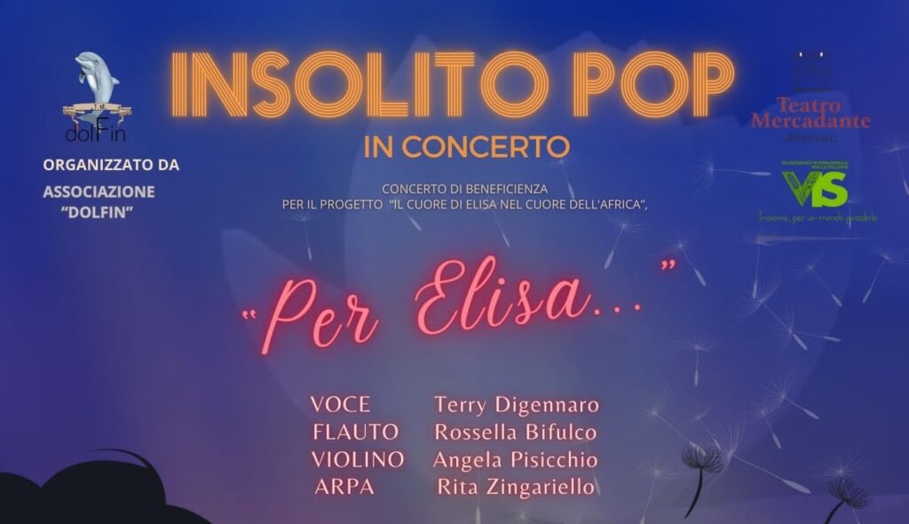 Due concerti in favore del progetto “Il cuore di Elisa nel cuore dell’Africa” realizzato dal VIS a Goma Elisa
