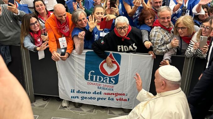 Udienza dal Papa 1