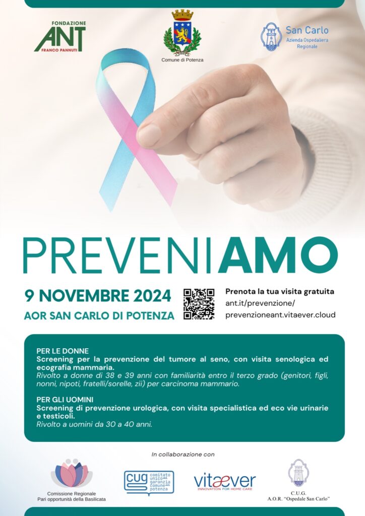 Aor San Carlo e Ant siglano il protocollo d’intesa per la Salute e la prevenzione: al via 'PreveniAmo'