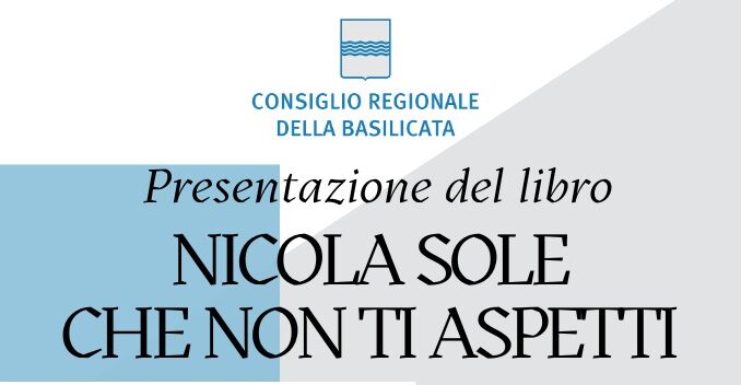 locandina_presentazione libro Nicola Sole che non ti aspetti_13 novembre 2024