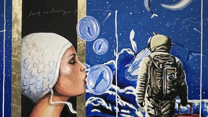 Looking For Myself - Acrilici su tela - 100x100 cm - Anno 2024