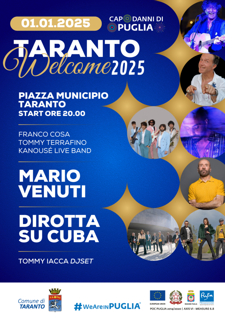 MUSICA ED ALLEGRIA IN PIAZZA PER SALUTARE L’ARRIVO DEL 2025