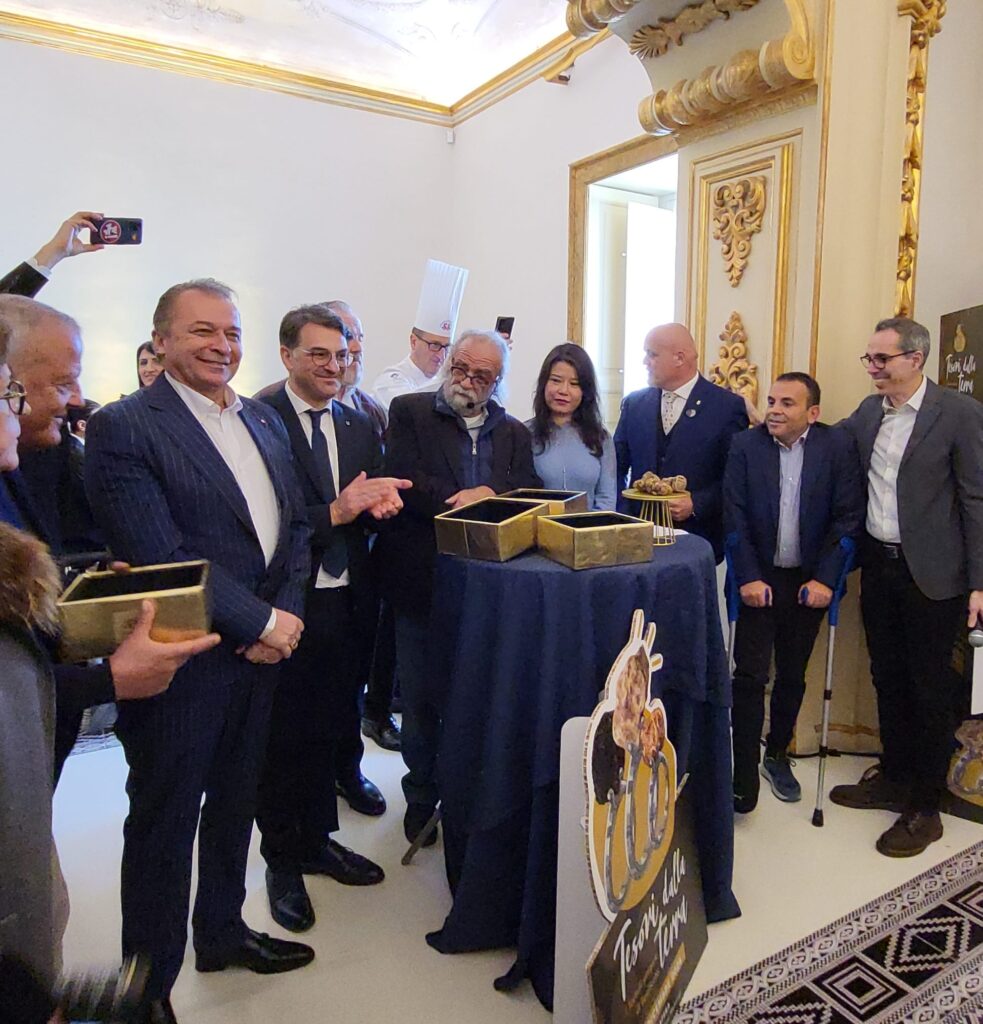 Tartufo bianco lucano, Cicala: promozione e identità del territorio