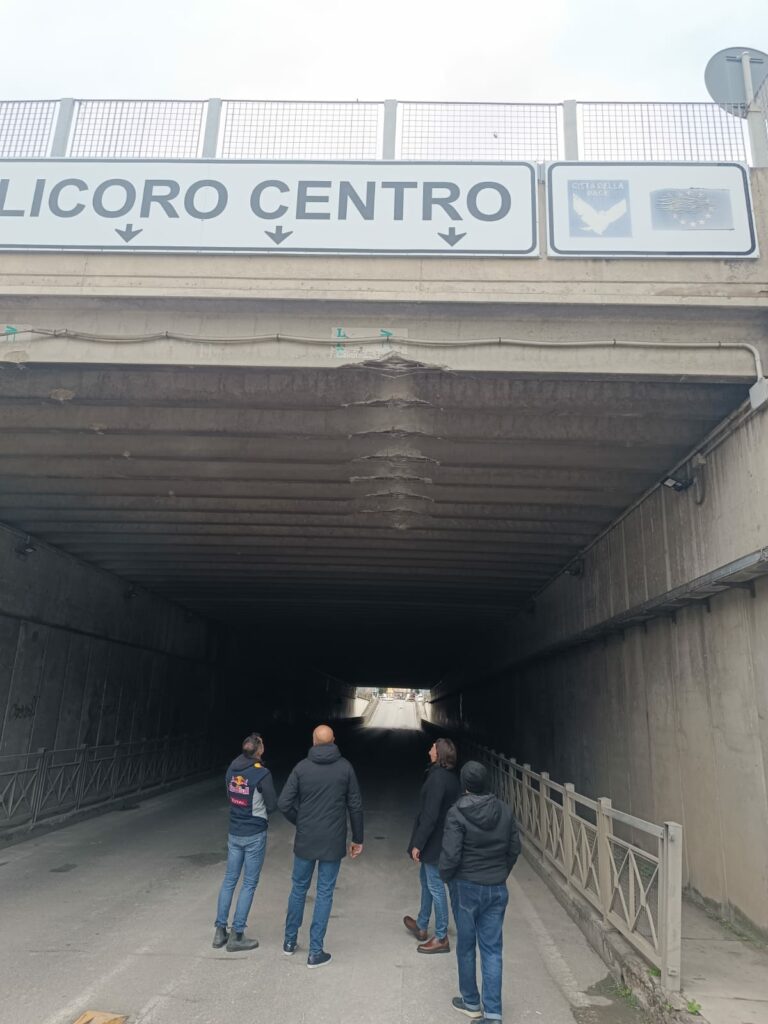 Danni al sottopassaggio, Sindaco Bianco chiede ad Anas intervento tempestivo: “Dai responsabili rassicurazioni per la riapertura nel week end” Anas