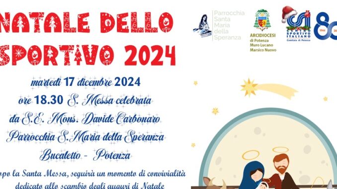 locandina natale dello sportivo 2024
