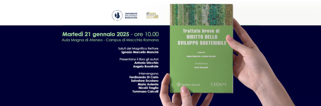 Presentazione del libro “Trattato breve di diritto dello sviluppo sostenibile”