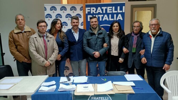 AL CENTRO IL NEOCOORDINATORE CIPRIANO E GLI ELETTI