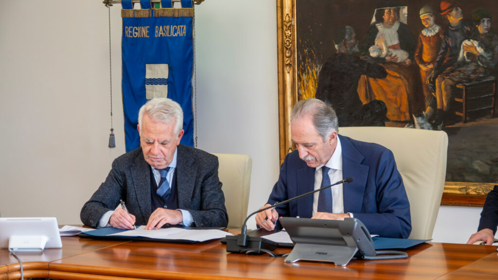 Regione-Unibas: la firma del Piano dodicennale
