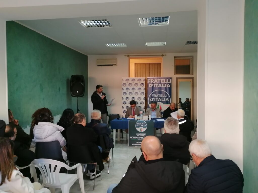 Congresso comunale di Montalbano Jonico di Fratelli d'Italia fratelli d'italia