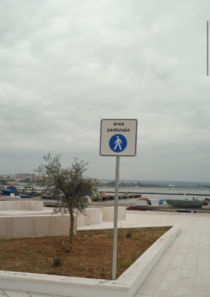 PEDONALIZZATA L’AREA CENTRALE DEL WATERFRONT DI VIA GARIBALDI area