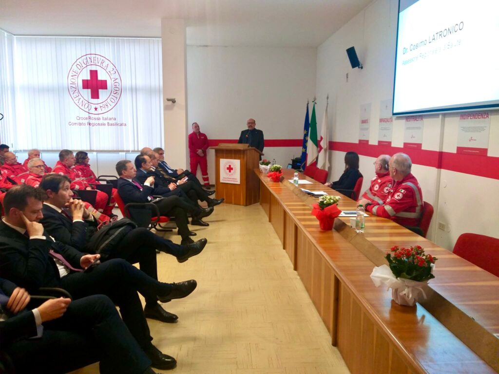 Latronico incontra il presidente della Croce Rossa Italiana