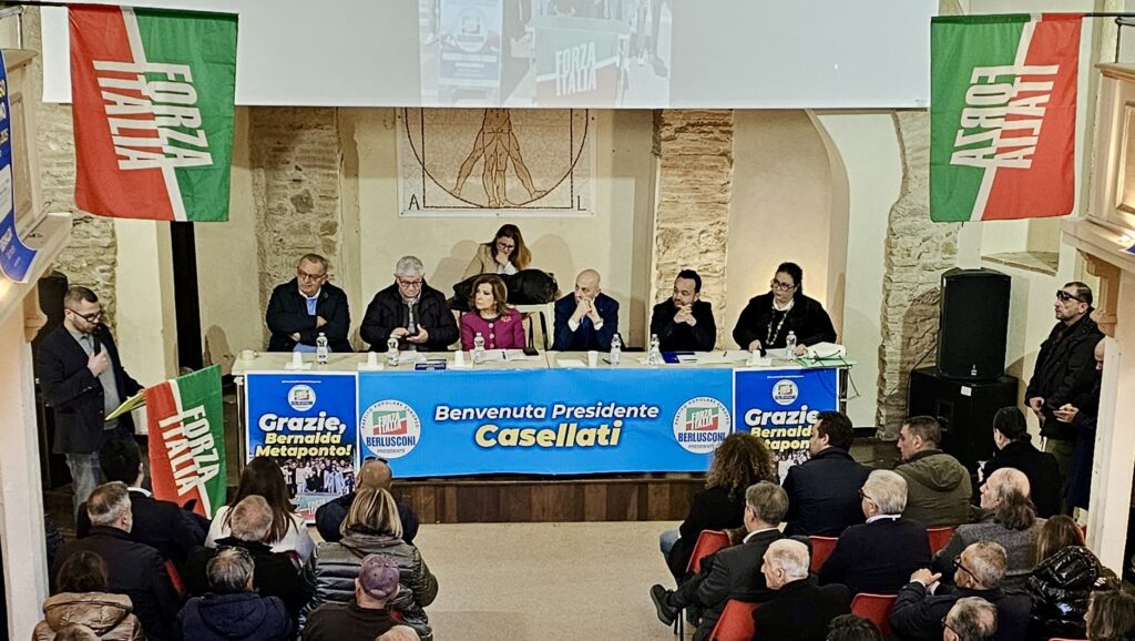 FORZA ITALIA: DANILO VIGGIANO NUOVO SEGRETARIO CITTADINO DI BERNALDA. forza italia