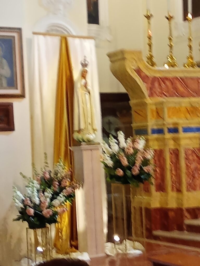 VENERDI 21 FEBBRAIO 2025, INIZIATA MISSIONE EUCARISTICA MADONNA DI FATIMA A PISTICCI