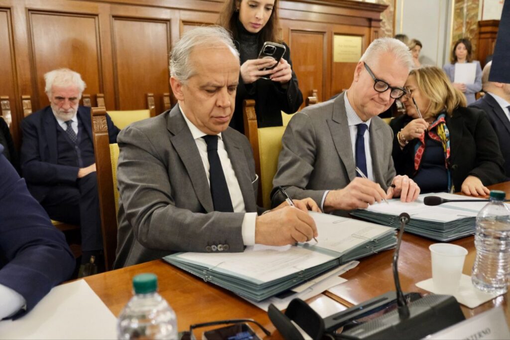 ROMA, FIRMATA A PALAZZO VIDONI LA SOTTOSCRIZIONE DEGLI ACCORDI SINDACALI RIGUARDANTI DIPARTIMENTO E CORPO NAZIONALE DEI VIGILI DEL FUOCO Roma