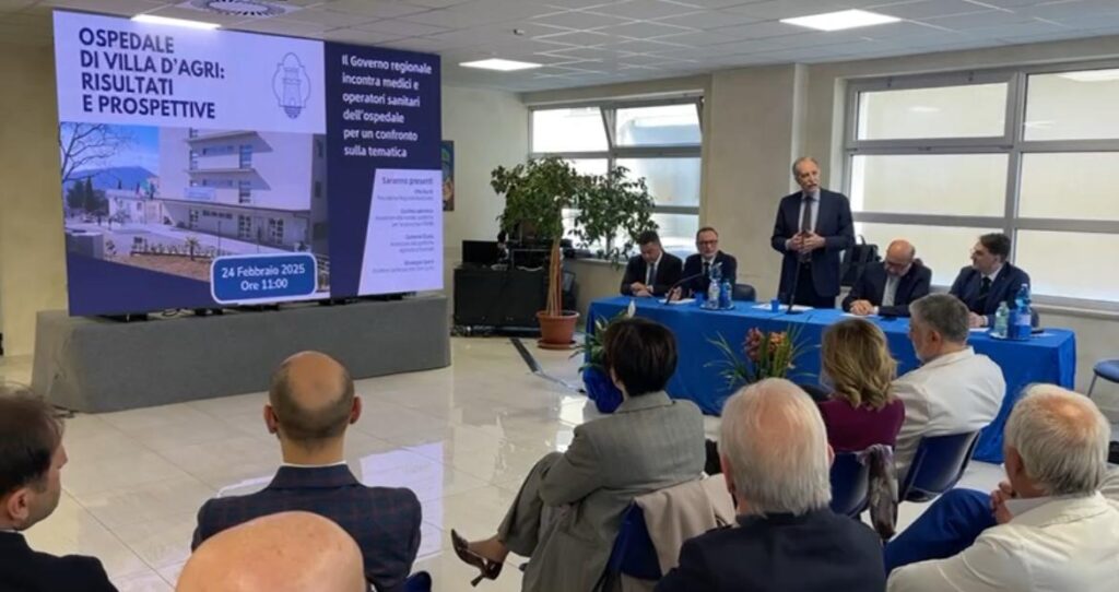 Villa d’Agri: potenziamento dell’ospedale San Pio da Pietrelcina